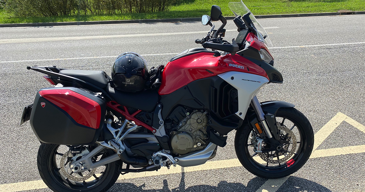 essai multistrada V4s full