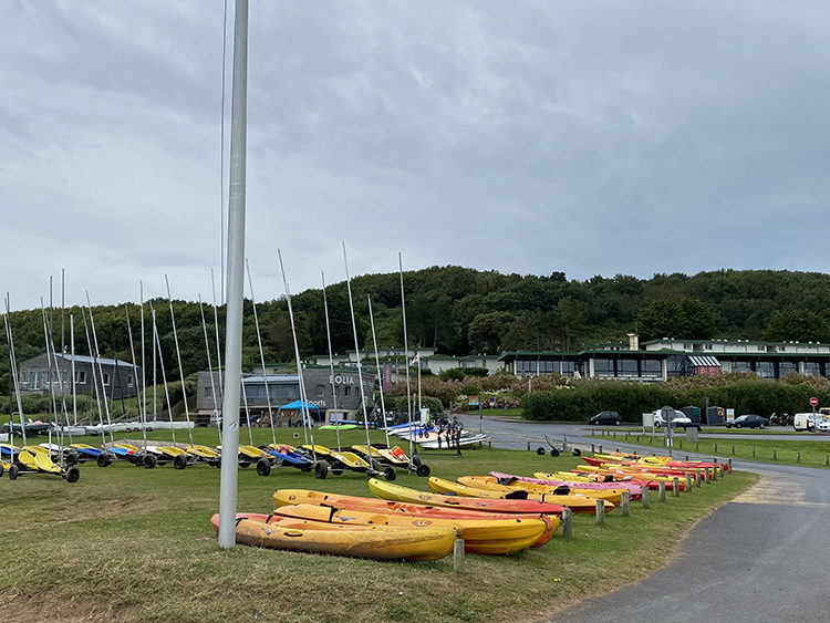 Road trip moto Normandie