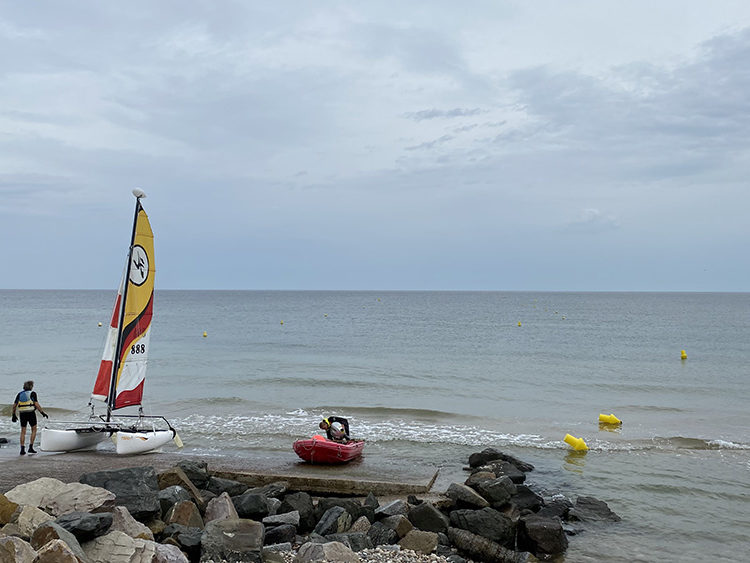 Road trip moto Normandie