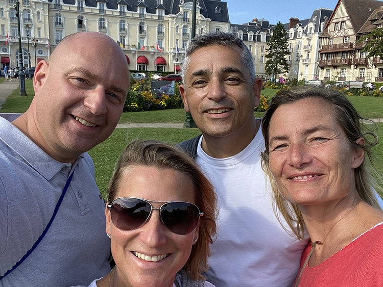 Road trip moto Normandie