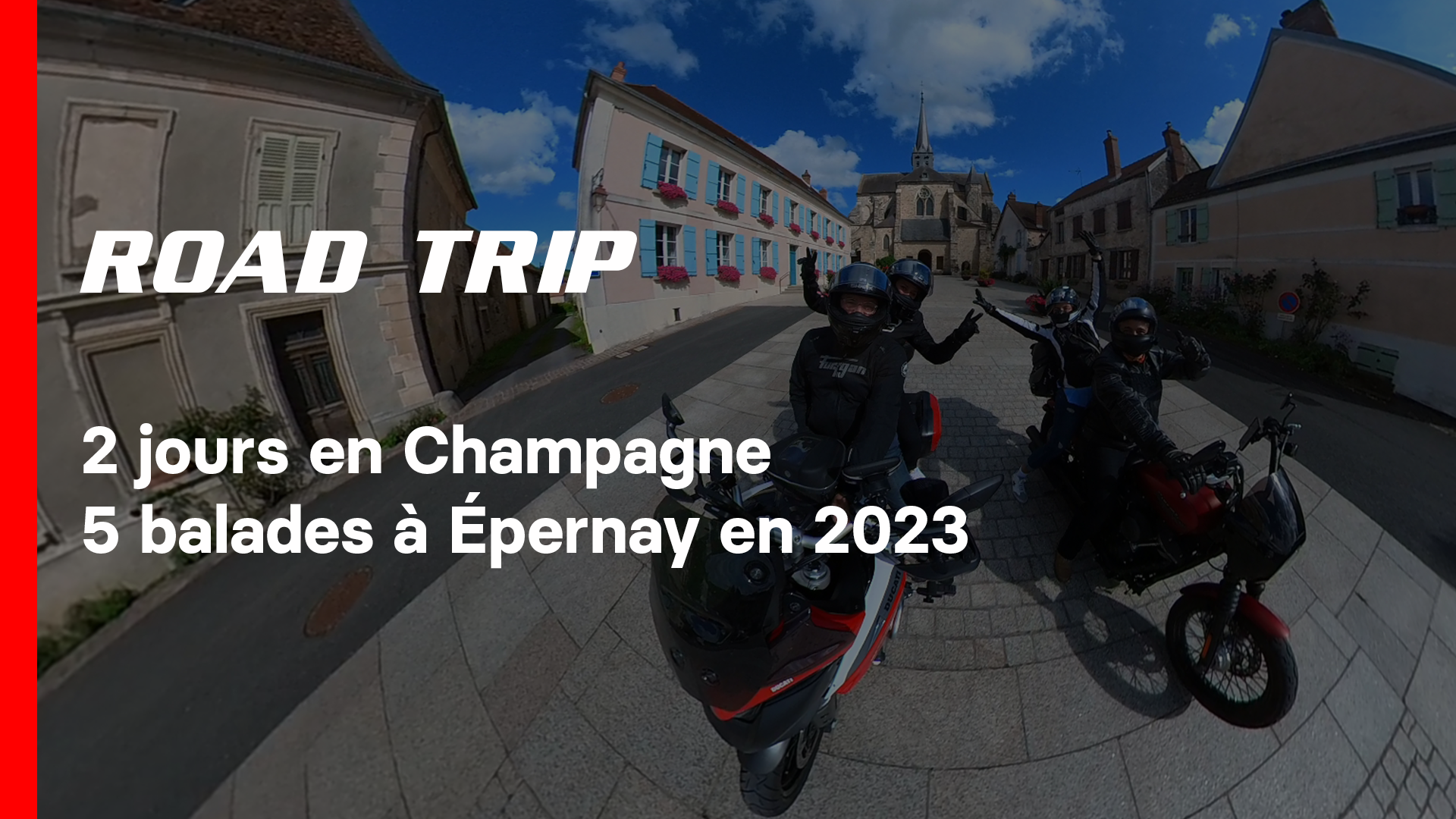 Road Trip moto en Champagne - Week-end à Épernay